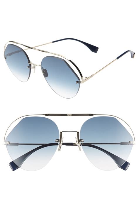 fendi rimless sunglasses|Fendi sunglasses nordstrom.